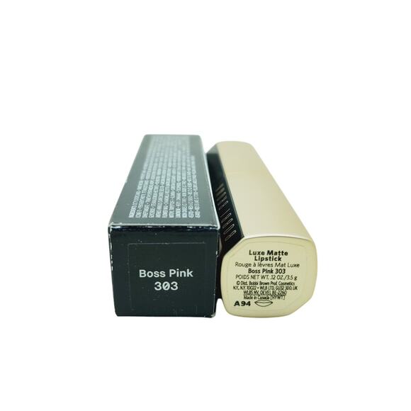 Bobbi Brown Luxe Matte Lipstick Boss Pink 303 - Picture 3 of 3